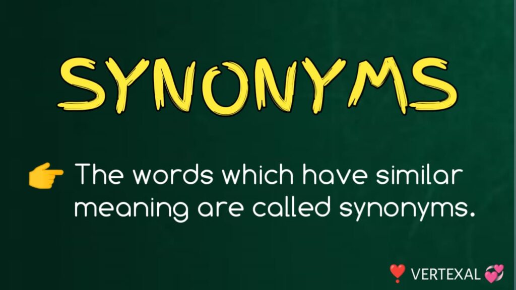 Synonyms